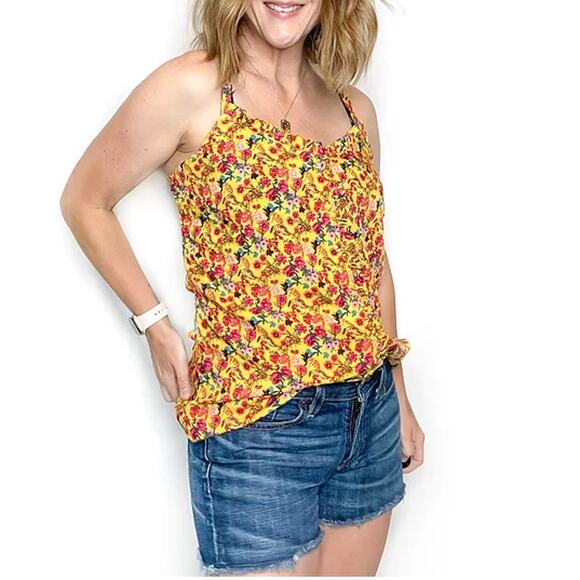 Yellow Floral Cami - Picture 2 of 2